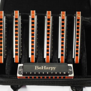 Pack 7 Easttop Harmonicas