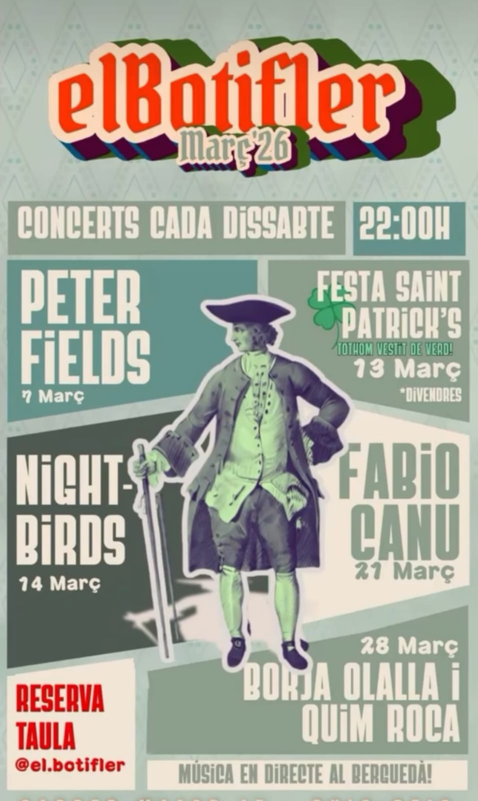 Concert de Borja Olalla i Quim Roca - Dia 28 de març